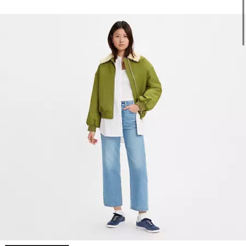 Levi’s ribcage jeans straight ankle